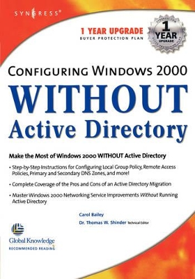 Configuring Windows 2000 without Active Directory book