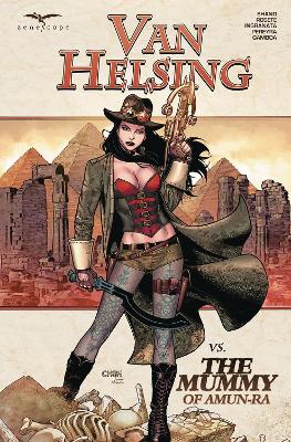 Van Helsing vs The Mummy of Amun - Ra book