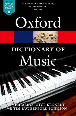 Oxford Dictionary of Music book