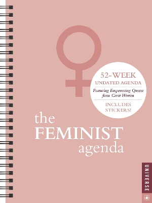 Feminist Agenda Perpetual Undated Calendar, The book