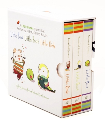 A Little Books Boxed Set Featuring Little Pea Little Hoot Little Oink by Amy Krouse Rosenthal