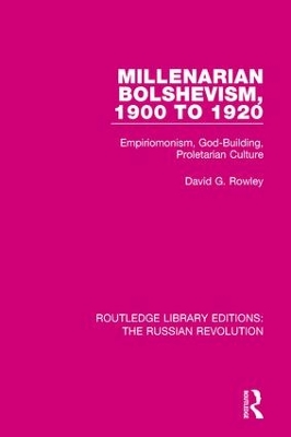 Millenarian Bolshevism 1900-1920 book