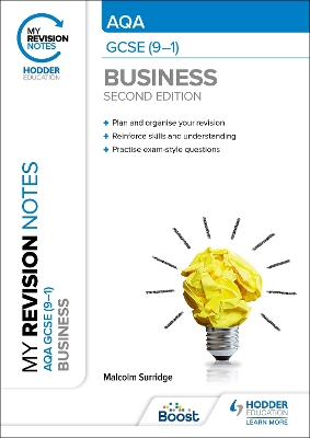 My Revision Notes: AQA GCSE (9-1) Business Second Edition book