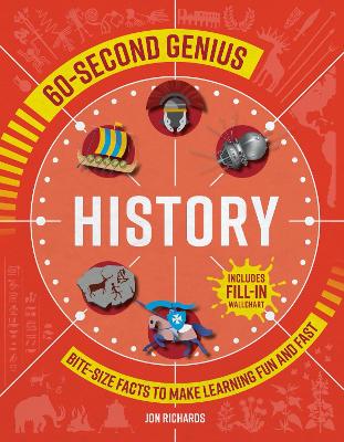 60-Second Genius: History: Bite-Size Facts to Make Learning Fun and Fast book