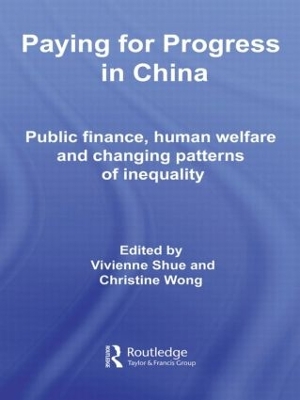 Paying for Progress in China book