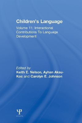 Children's Language by Carolyn E. Johnson