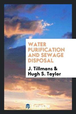 Water Purification and Sewage Disposal book