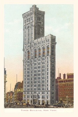 Vintage Journal Times Building, New York City by Found Image Press