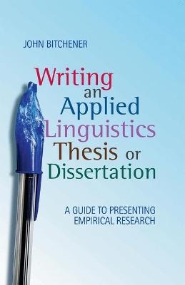 Writing an Applied Linguistics Thesis or Dissertation book