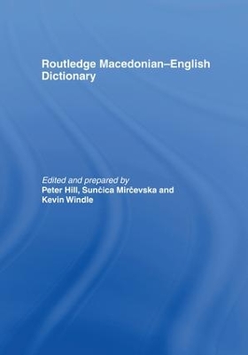 Routledge Macedonian-English Dictionary book