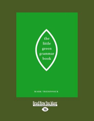 The Little Green Grammar Book book