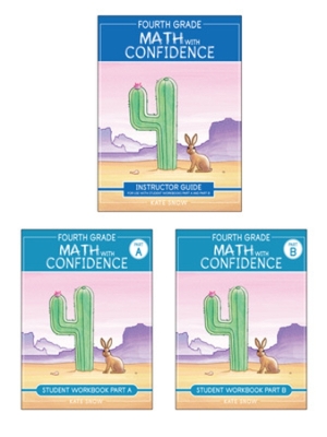 Fourth Grade Math with Confidence Complete Bundle book