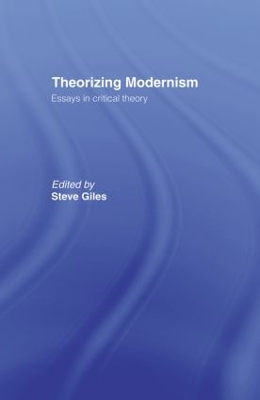 Theorizing Modernisms book