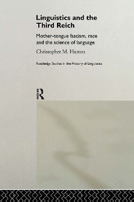 Linguistics and the Third Reich book