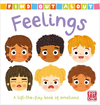 Find Out About: Feelings: A lift-the-flap board book of emotions book