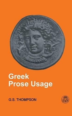 Greek Prose Usage book