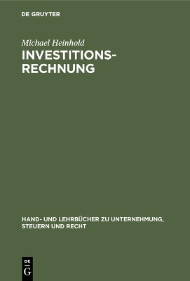 Investitionsrechnung book