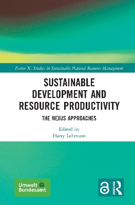 Sustainable Development and Resource Productivity: The Nexus Approaches book