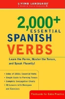 Liv Lang 2000+ Spanish Verbs book