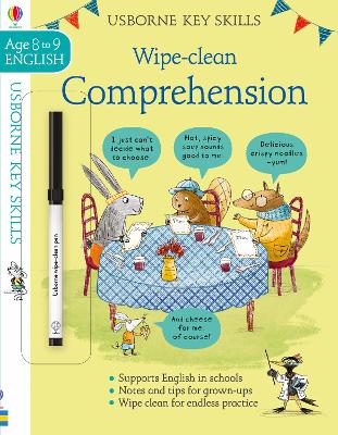 Wipe-Clean Comprehension 8-9 book