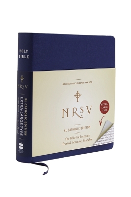 NRSV XL Catholic Edition (navy) book