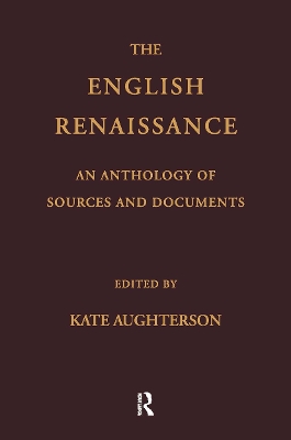 English Renaissance book