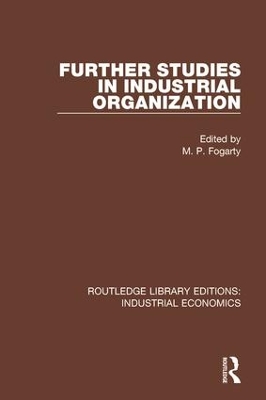 Further Studies in Industrial Organization book