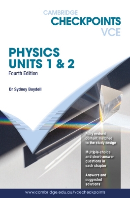 Cambridge Checkpoints VCE Physics 1&2 book