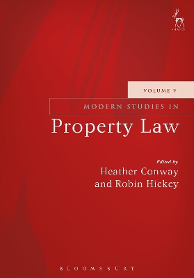 Modern Studies in Property Law - Volume 9 book