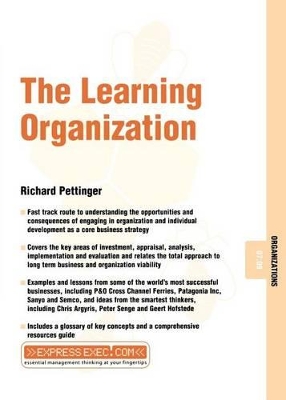 Learning Organization book