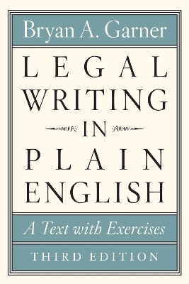 Legal Writing in Plain English, Third Edition: A Text with Exercises book