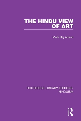 The Hindu View of Art book