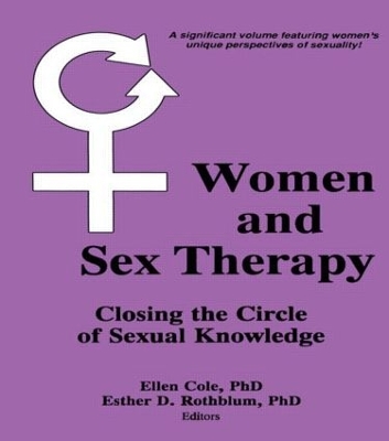 Women and Sex Therapy by Ellen Cole