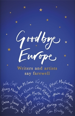 Goodbye Europe book