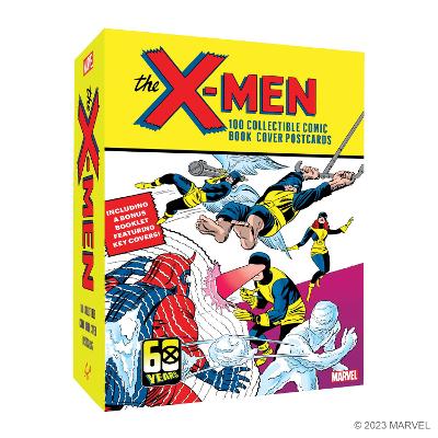 X-Men: 100 Collectible Comic Book Cover Postcards book