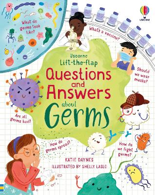 Lift-the-flap Questions and Answers about Germs by Katie Daynes