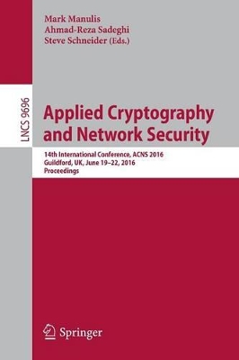 Applied Cryptography and Network Security book