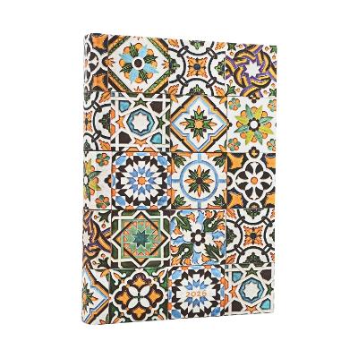 2026 Porto (Portuguese Tiles) Day-at-a-Time Hardcover Flexi Dayplanner 2026 (Elastic Band Closure) book