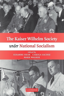 Kaiser Wilhelm Society under National Socialism book