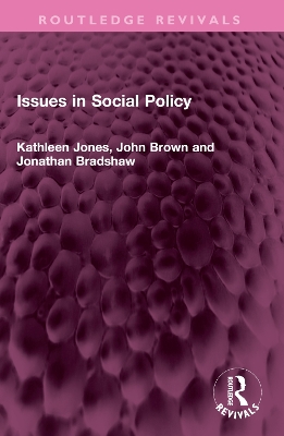 Issues in Social Policy book