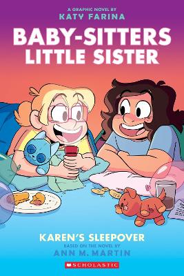 Karen's Sleepover: a Graphic Novel Baby-Sitters Little Sister #8) book