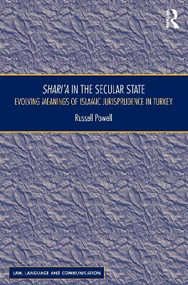 Shari`a in the Secular State book