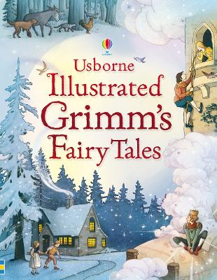 Illustrated Grimm's fairy tales book