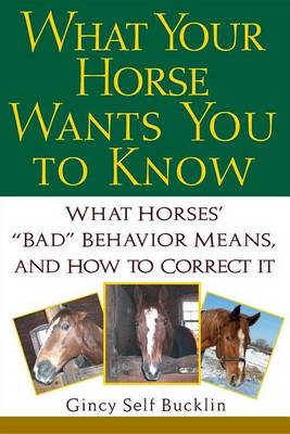 What Your Horse Wants You to Know book