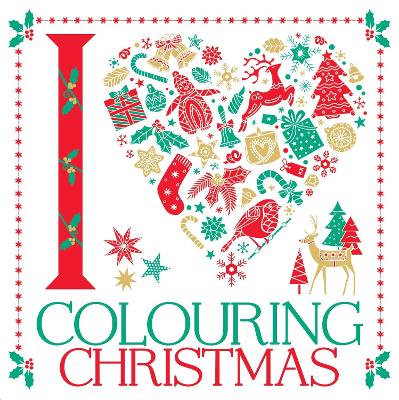 I Heart Colouring Christmas book