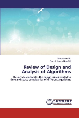 Review of Design and Analysis of Algorithms book