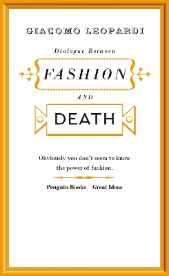Dialogue between Fashion and Death book