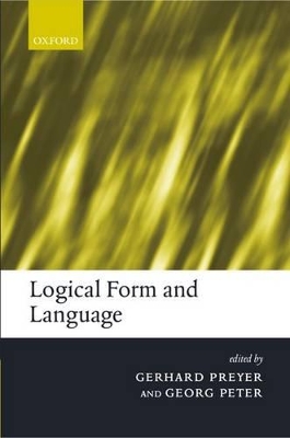 Logical Form and Language book