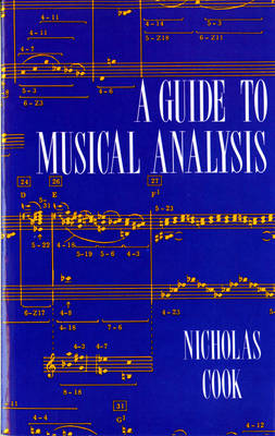 Guide to Musical Analysis book