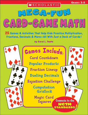 Mega-Fun Card-Game Math book